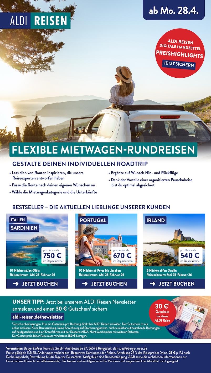 Aldi Aldi Süd Prospekt ab Montag Seite 28