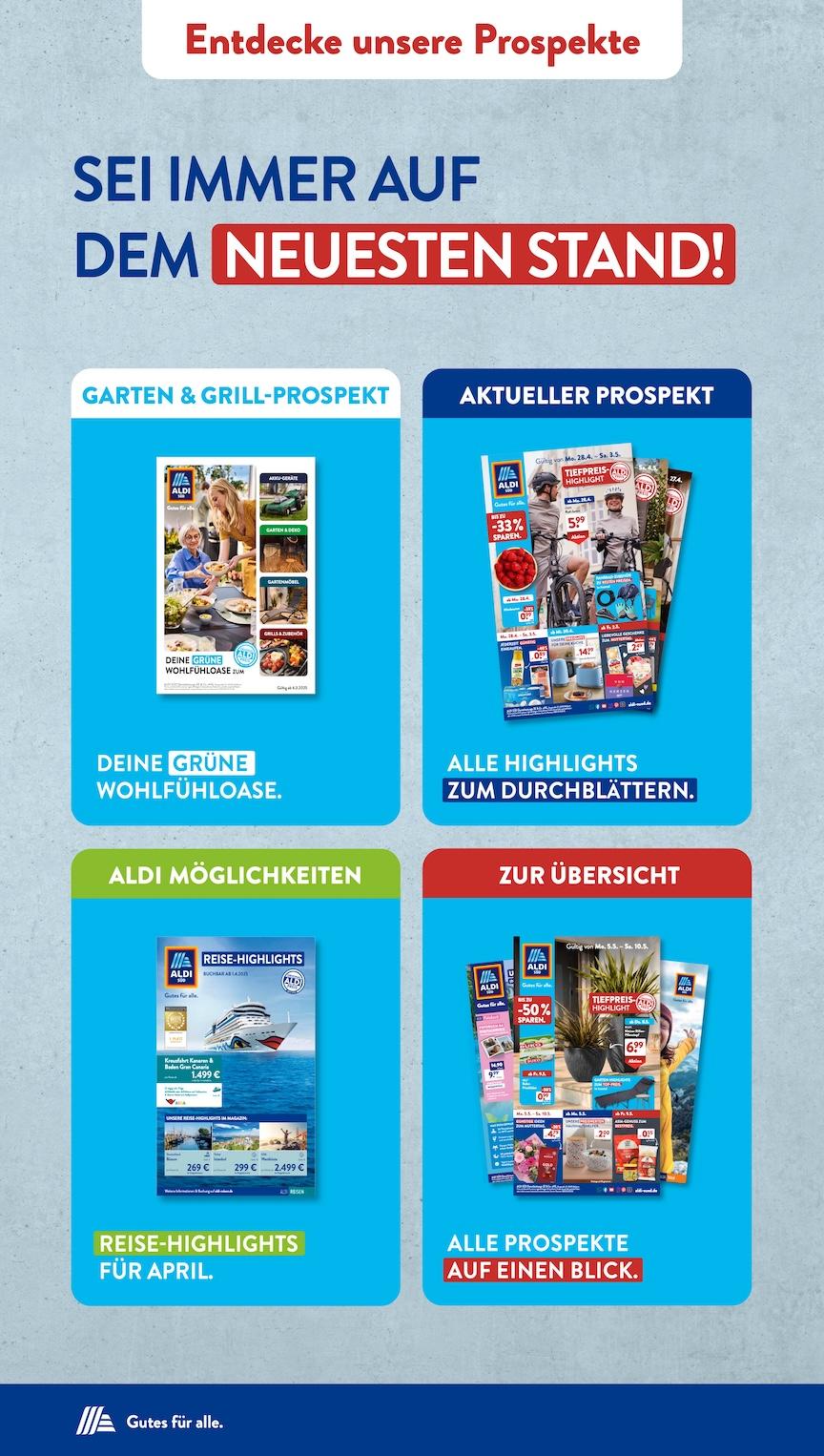 Aldi Aldi Süd Prospekt ab Montag Seite 33