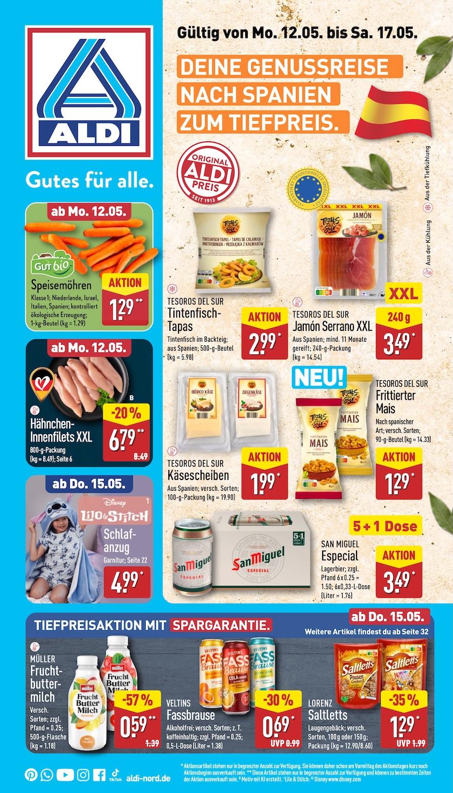 Aldi Aldi Nord Prospekt ab Montag Seite 1