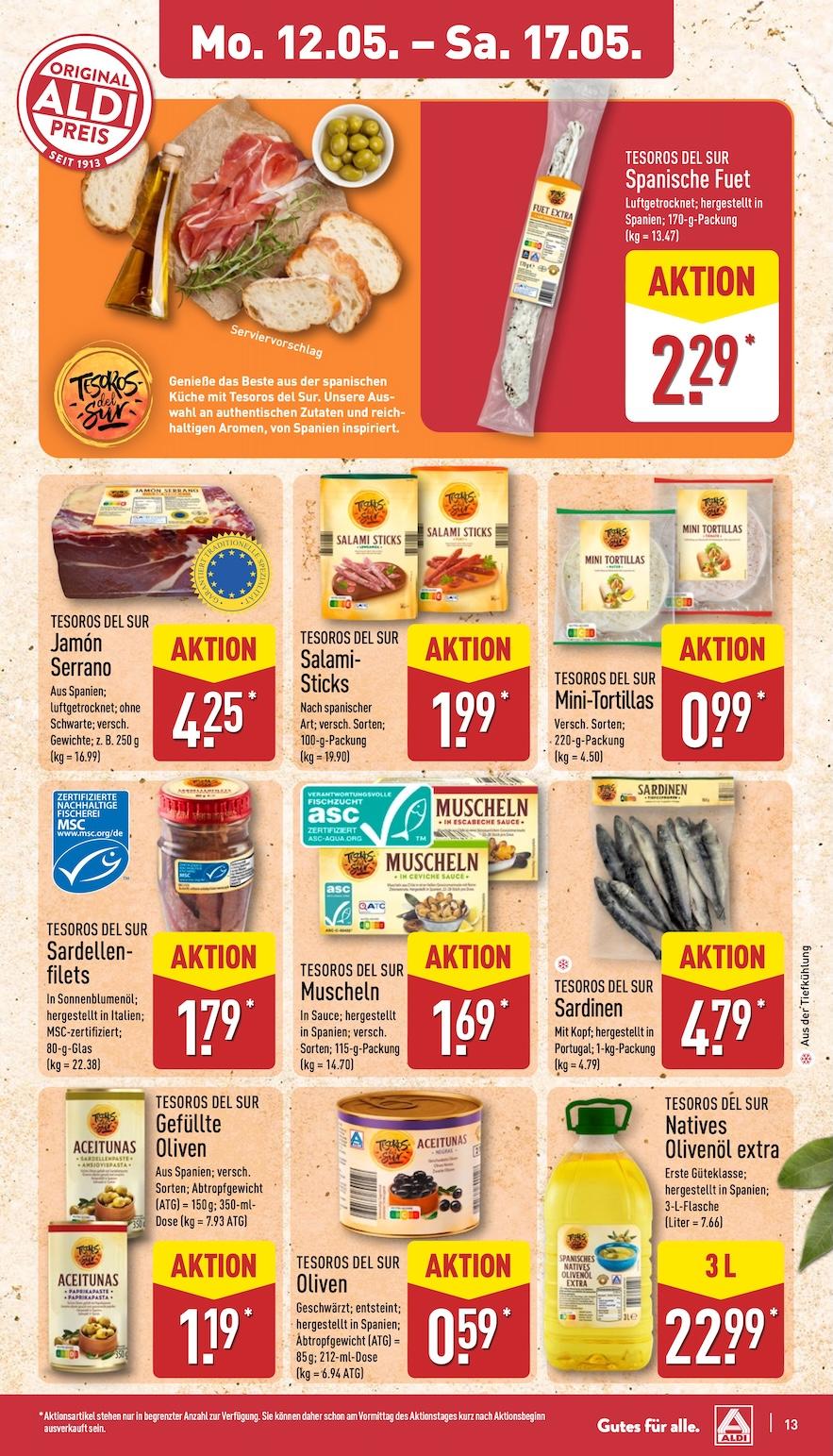 Aldi Aldi Nord Prospekt ab Montag Seite 13