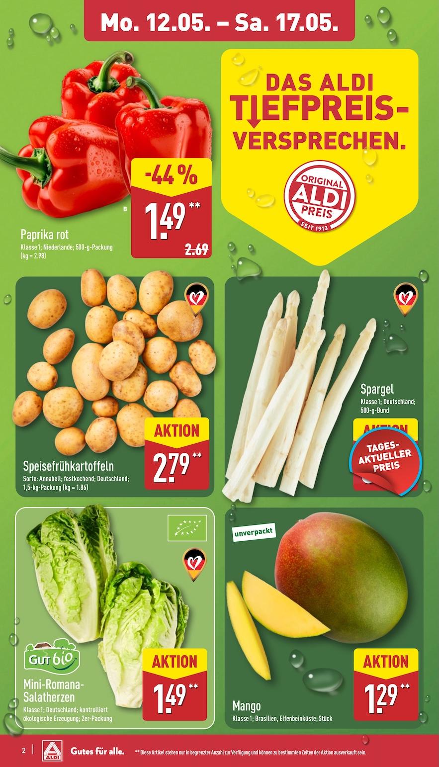 Aldi Aldi Nord Prospekt ab Montag Seite 2