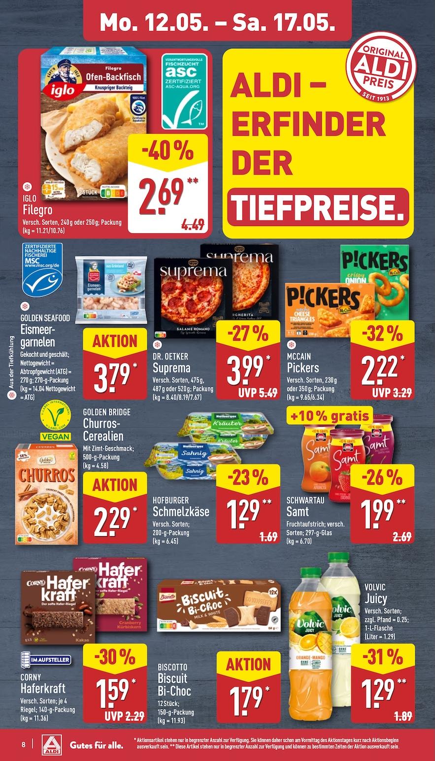 Aldi Aldi Nord Prospekt ab Montag Seite 8