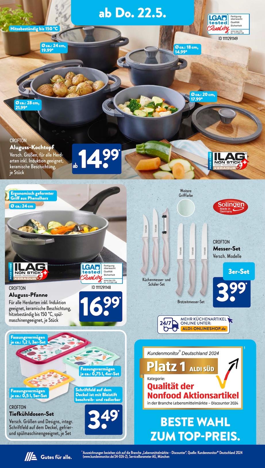 Aldi Aldi Süd Prospekt ab Montag Seite 12