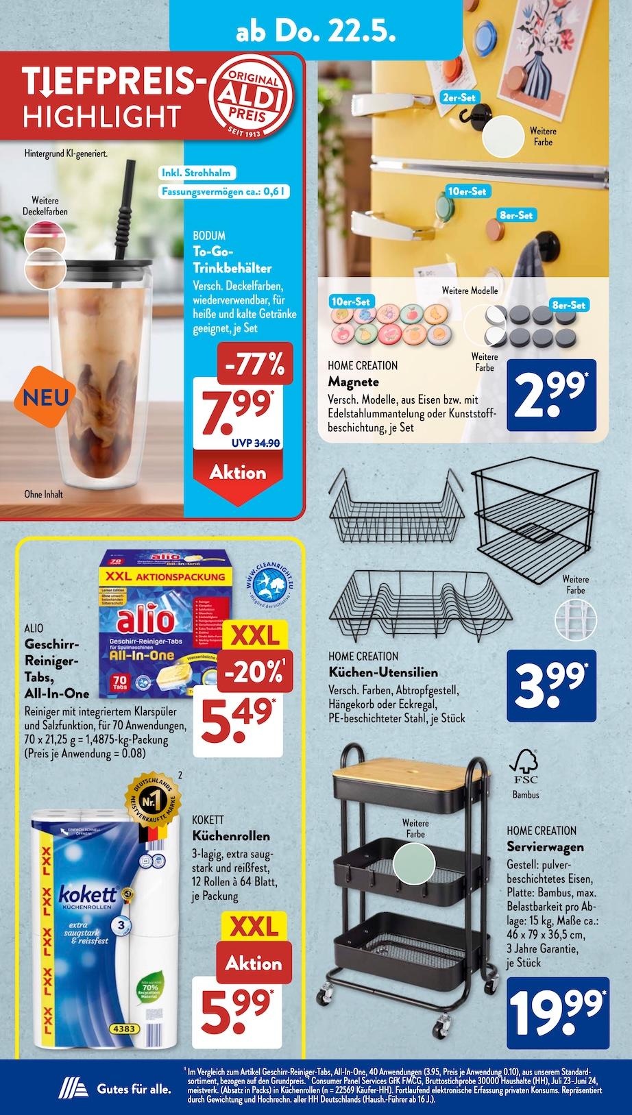 Aldi Aldi Süd Prospekt ab Montag Seite 14
