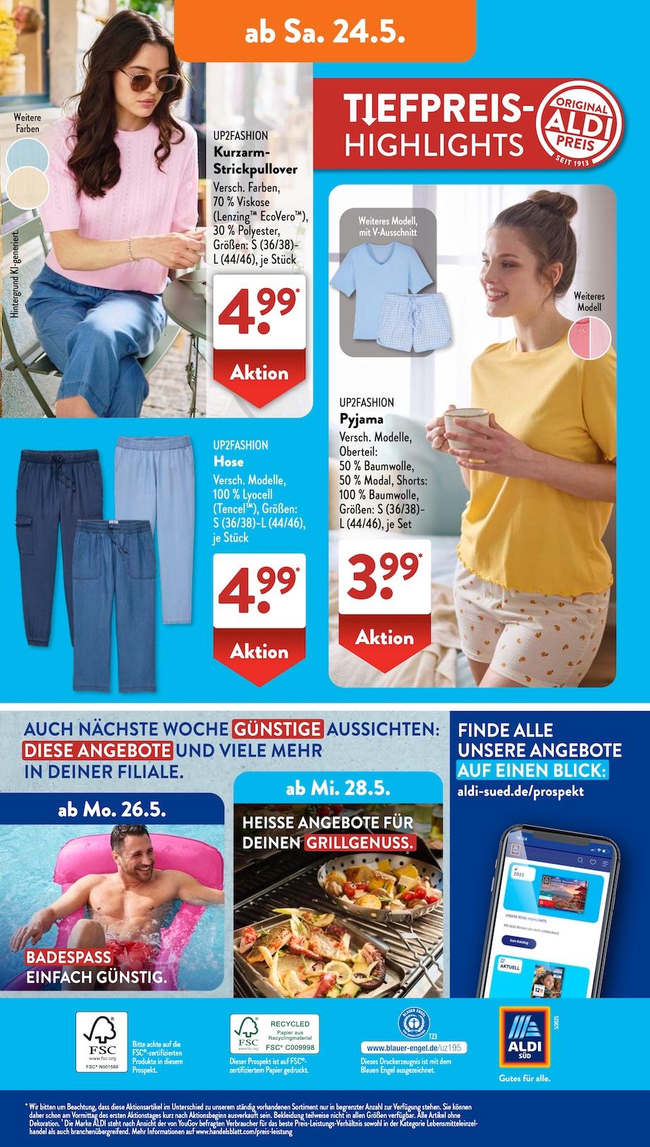 Aldi Aldi Süd Prospekt ab Montag Seite 20