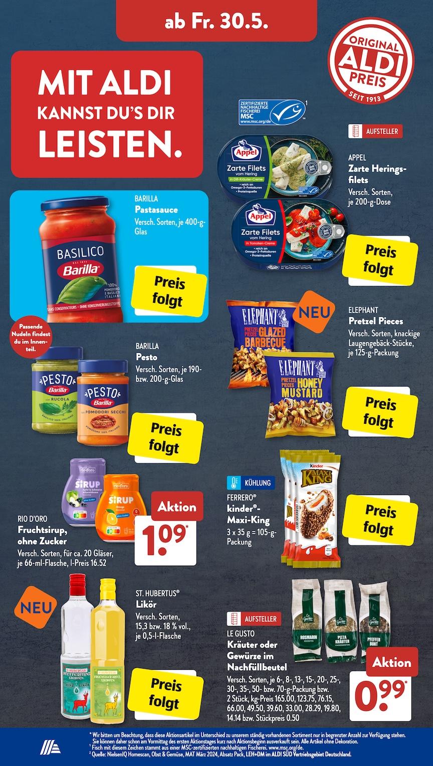 Aldi Aldi Süd Prospekt ab Montag Seite 16