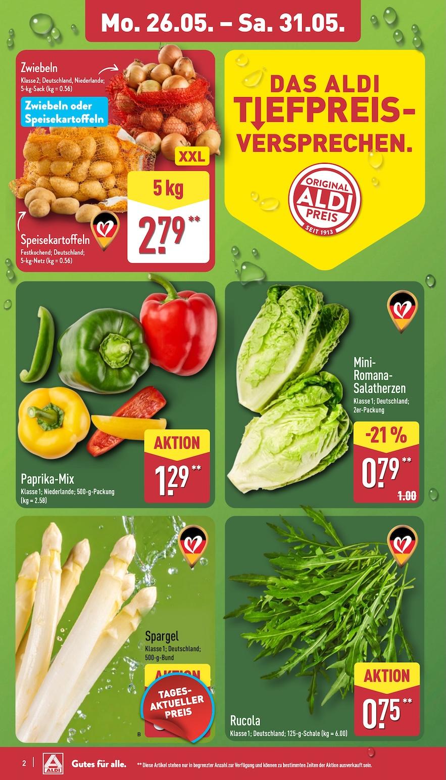 Aldi Aldi Nord Prospekt ab Montag Seite 2