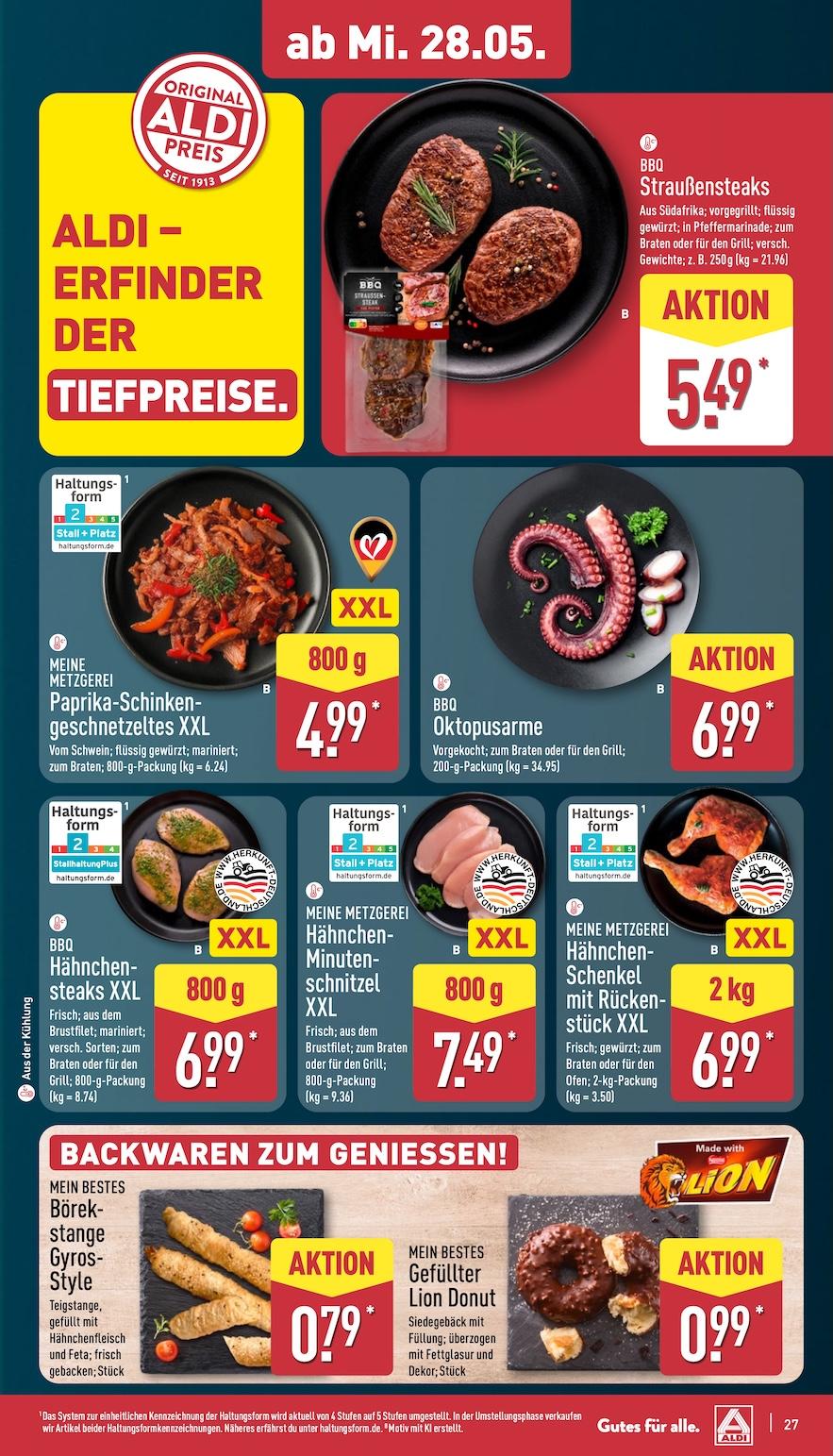 Aldi Aldi Nord Prospekt ab Montag Seite 27
