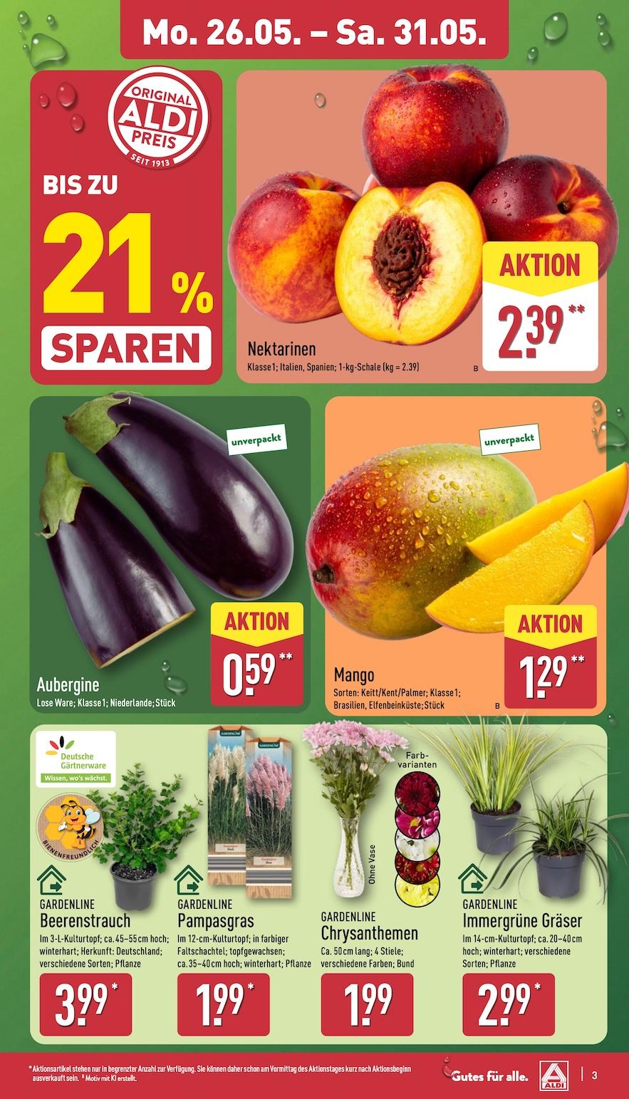 Aldi Aldi Nord Prospekt ab Montag Seite 3