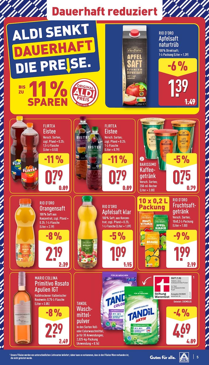 Aldi Aldi Nord Prospekt ab Montag Seite 5