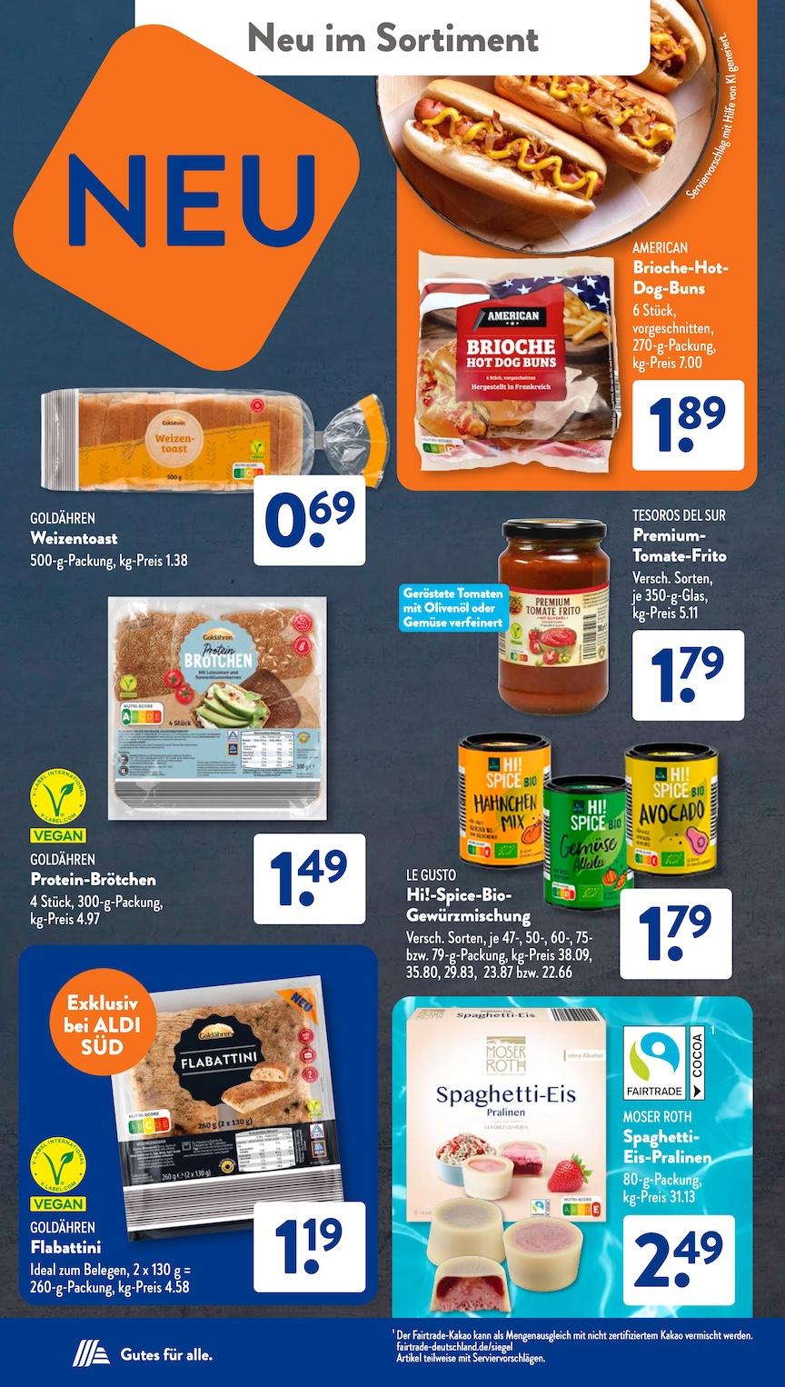 Aldi Aldi Süd Prospekt ab Montag Seite 22