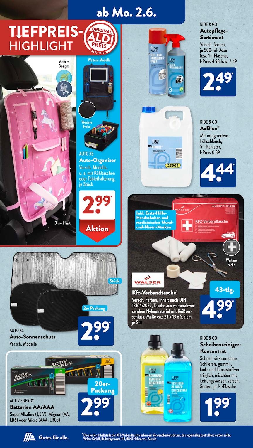 Aldi Aldi Süd Prospekt ab Montag Seite 3