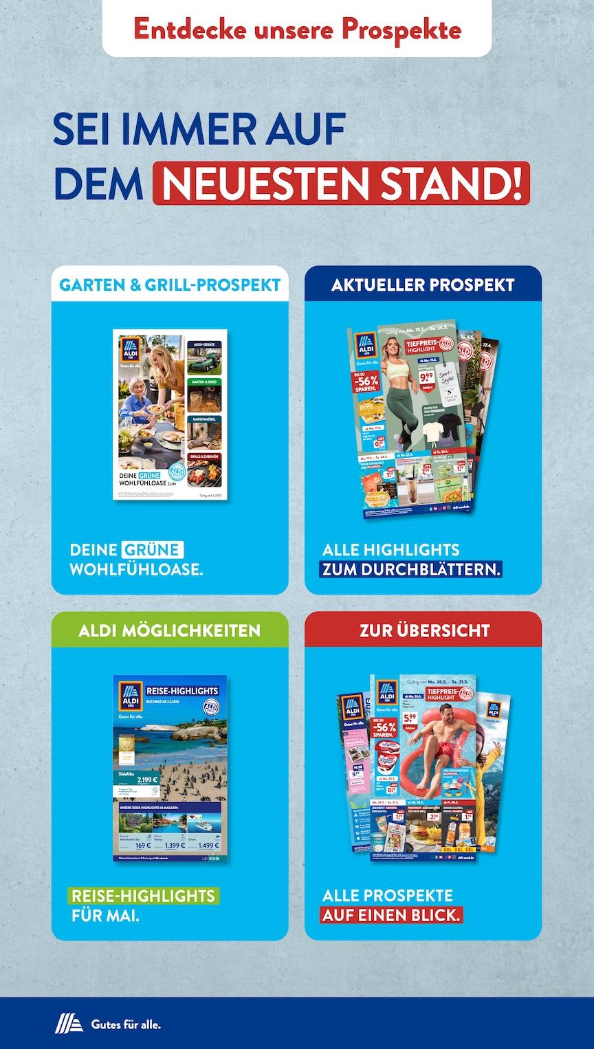 Aldi Aldi Süd Prospekt ab Montag Seite 35