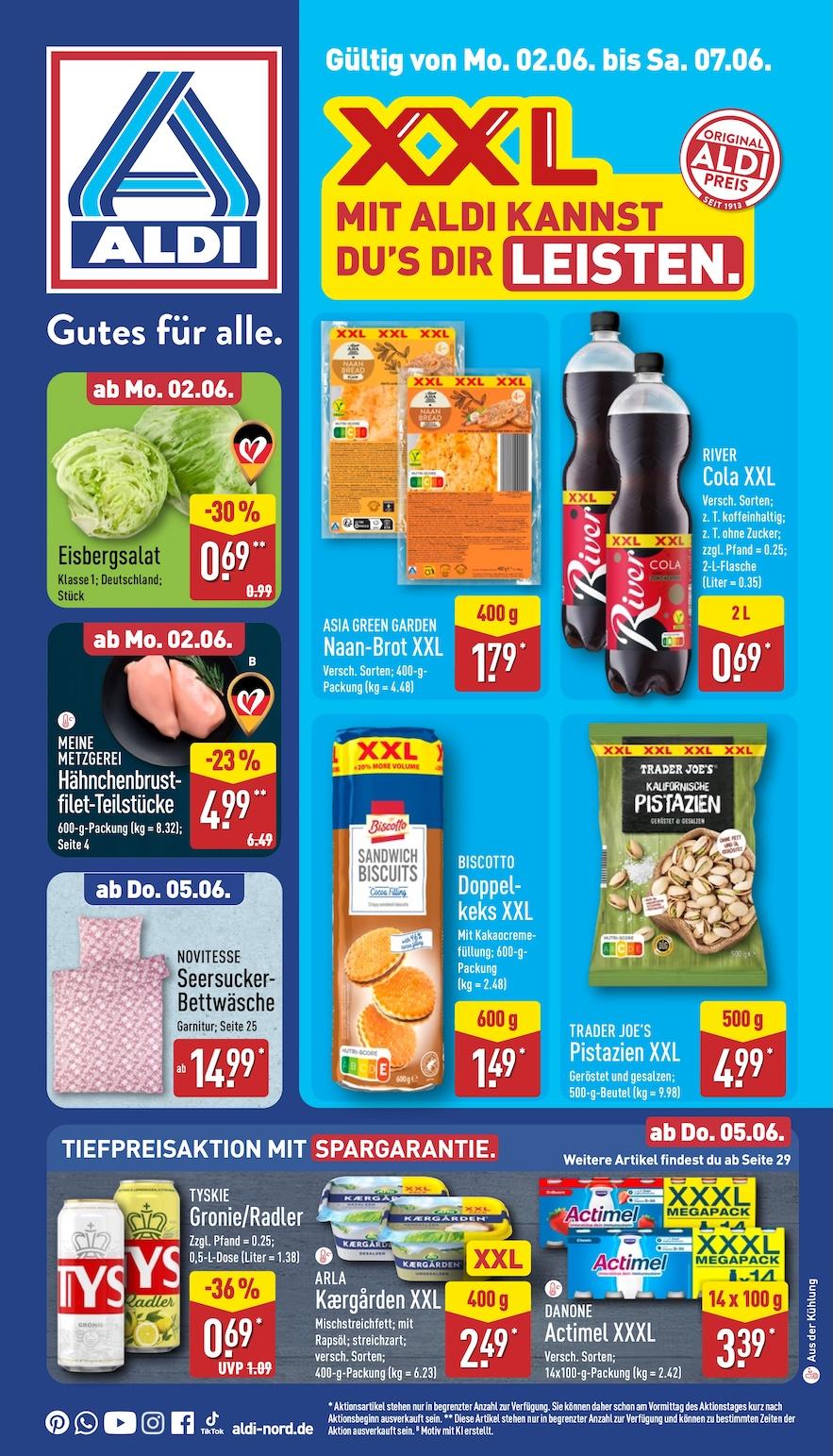 Aldi Aldi Nord Prospekt ab Montag Seite 1