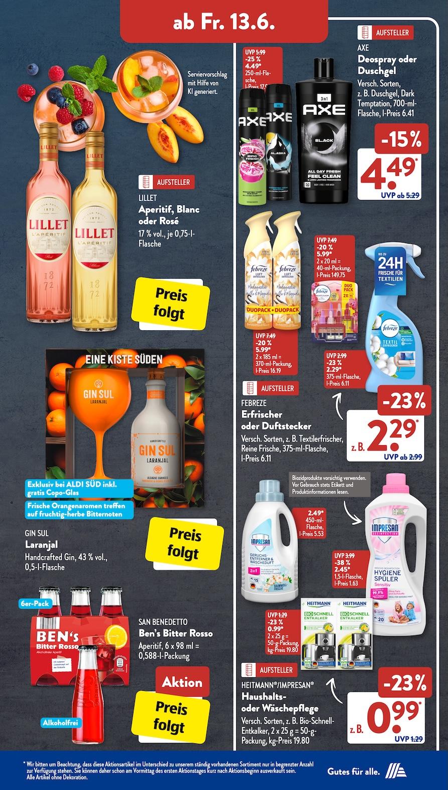 Aldi Aldi Süd Prospekt ab Dienstag Seite 15