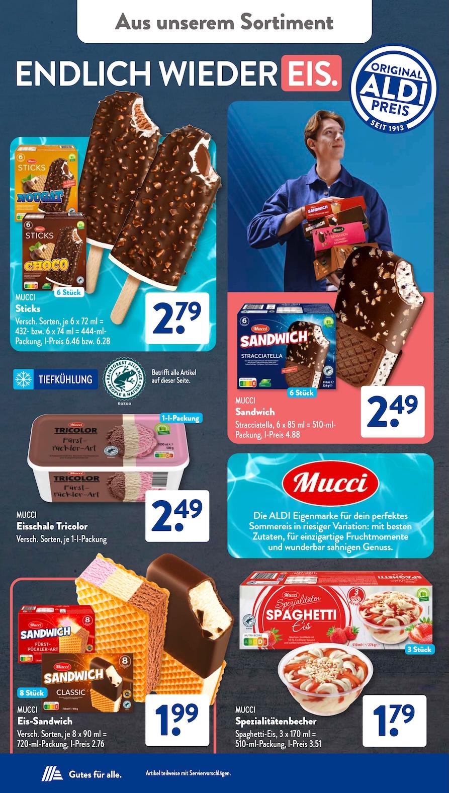 Aldi Aldi Süd Prospekt ab Dienstag Seite 23