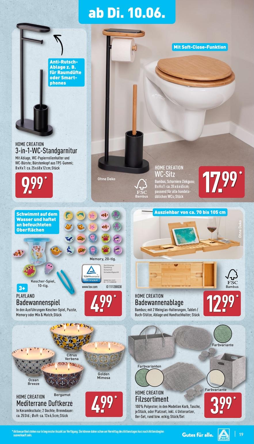 Aldi Aldi Nord Prospekt ab Dienstag Seite 19