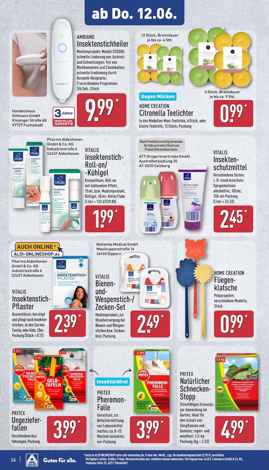 Aldi Aldi Nord Prospekt ab Dienstag Seite 24
