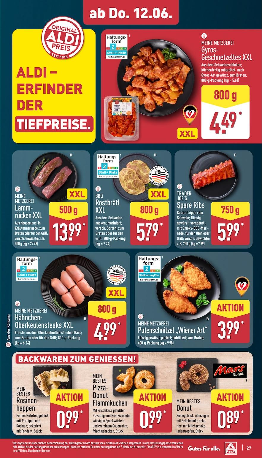 Aldi Aldi Nord Prospekt ab Dienstag Seite 27