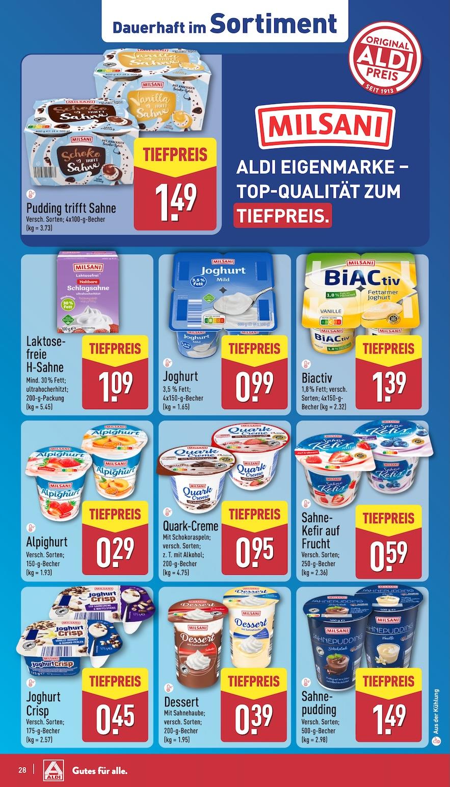 Aldi Aldi Nord Prospekt ab Dienstag Seite 28