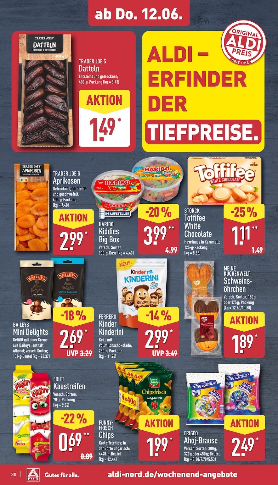 Aldi Aldi Nord Prospekt ab Dienstag Seite 30