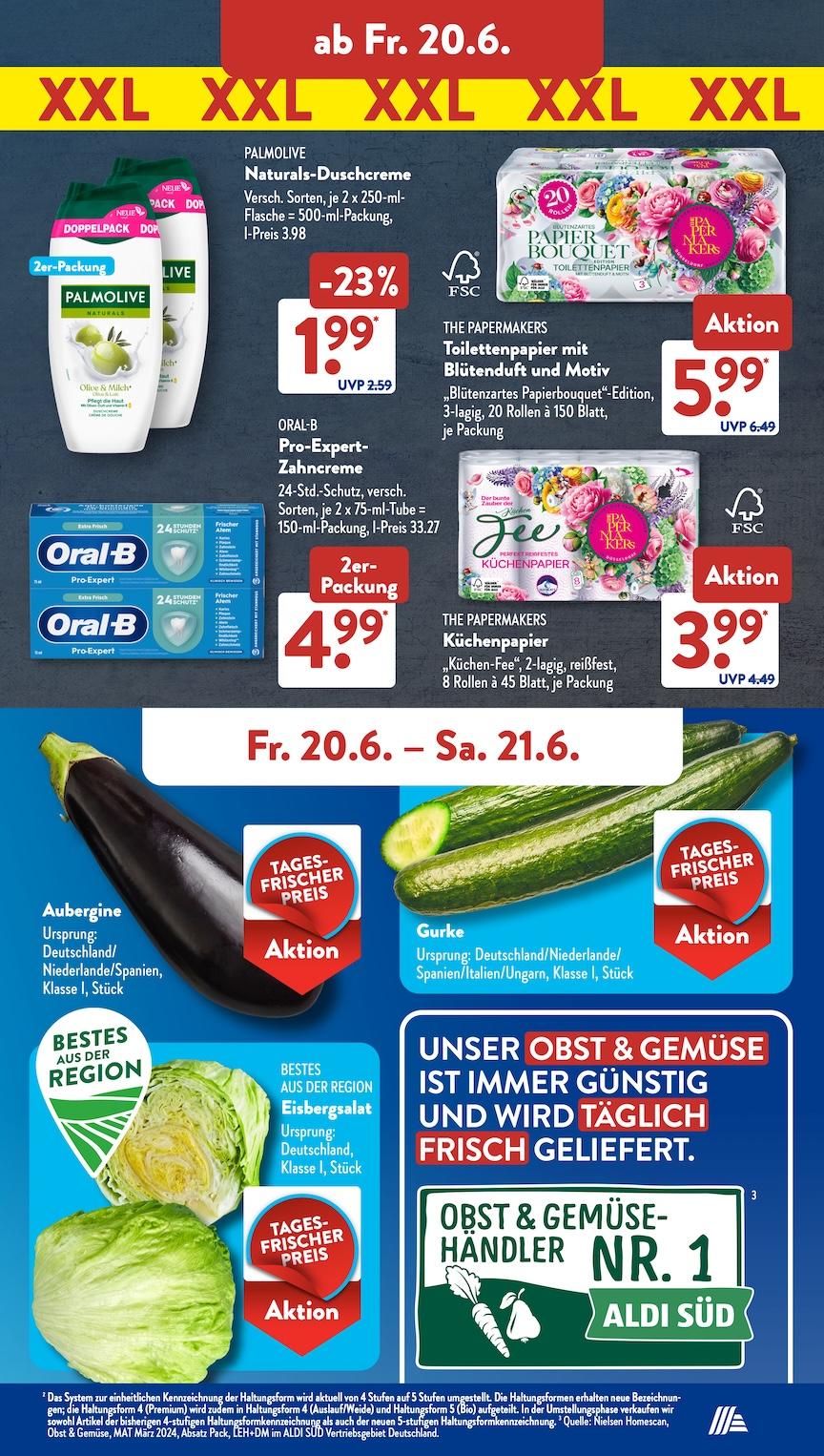 Aldi Aldi Süd Prospekt ab Montag Seite 17
