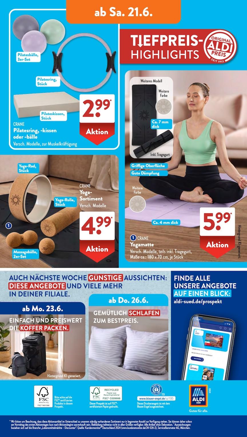 Aldi Aldi Süd Prospekt ab Montag Seite 18