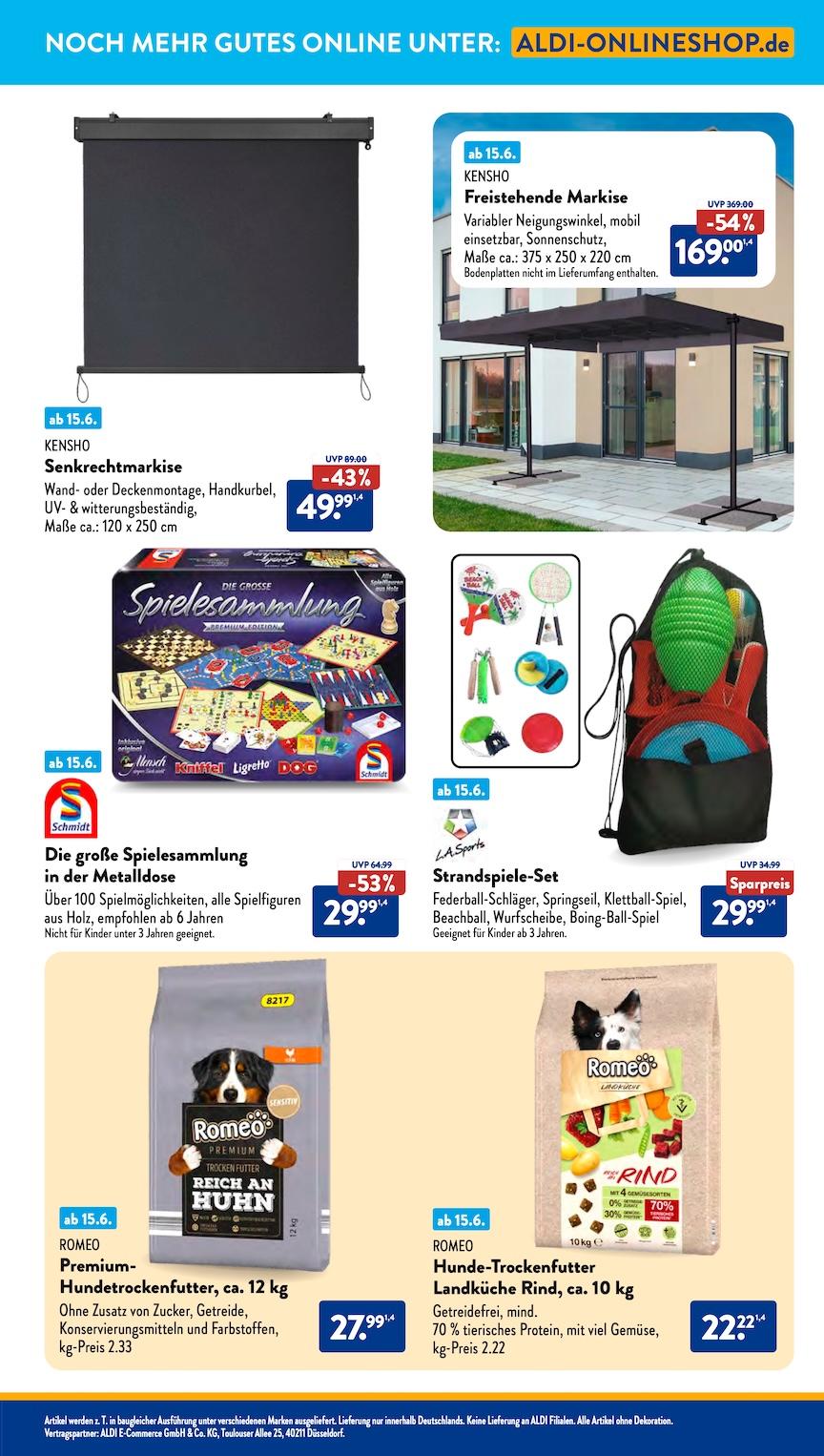 Aldi Aldi Süd Prospekt ab Montag Seite 22
