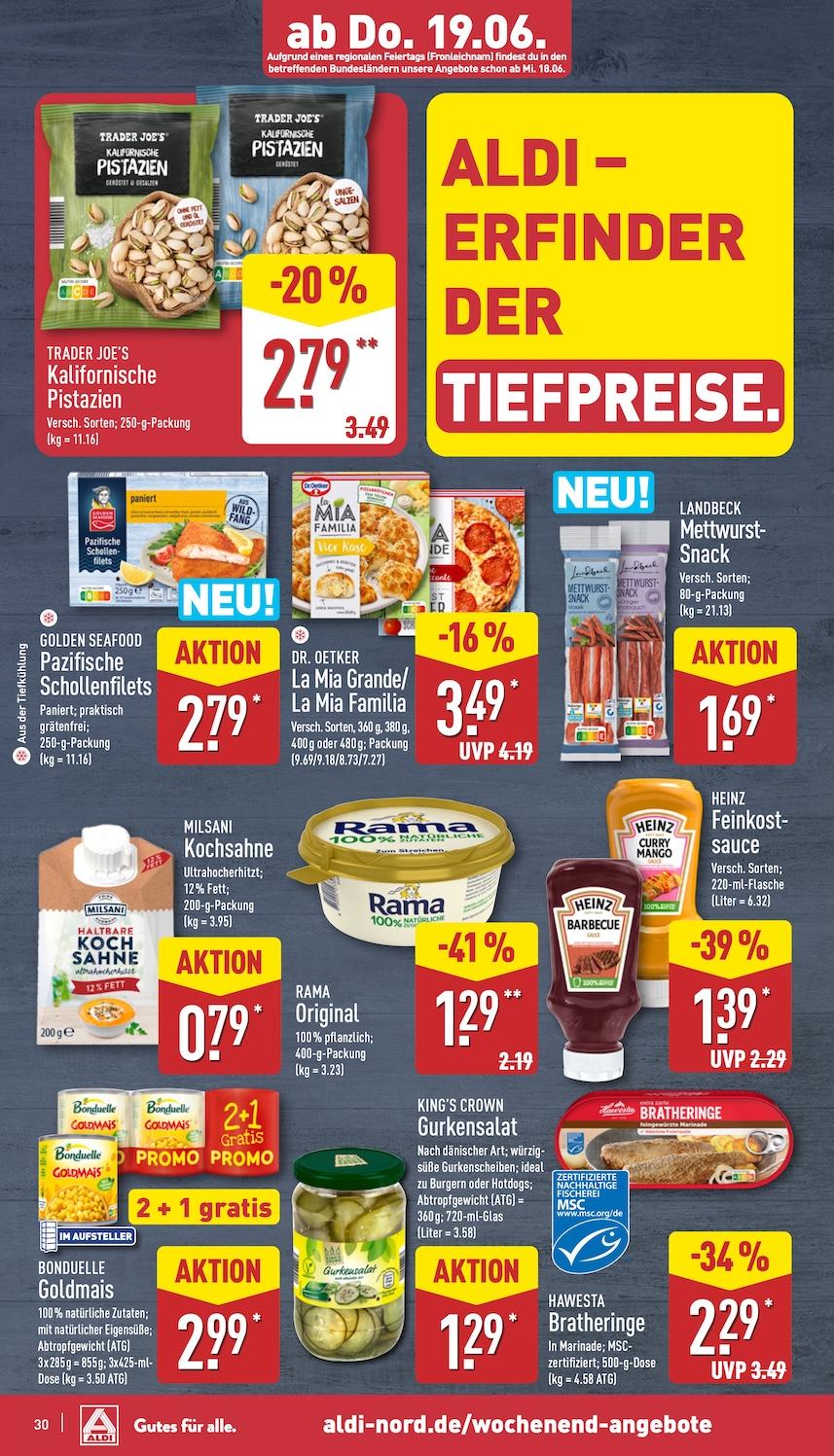 Aldi Aldi Nord Prospekt ab Montag Seite 30