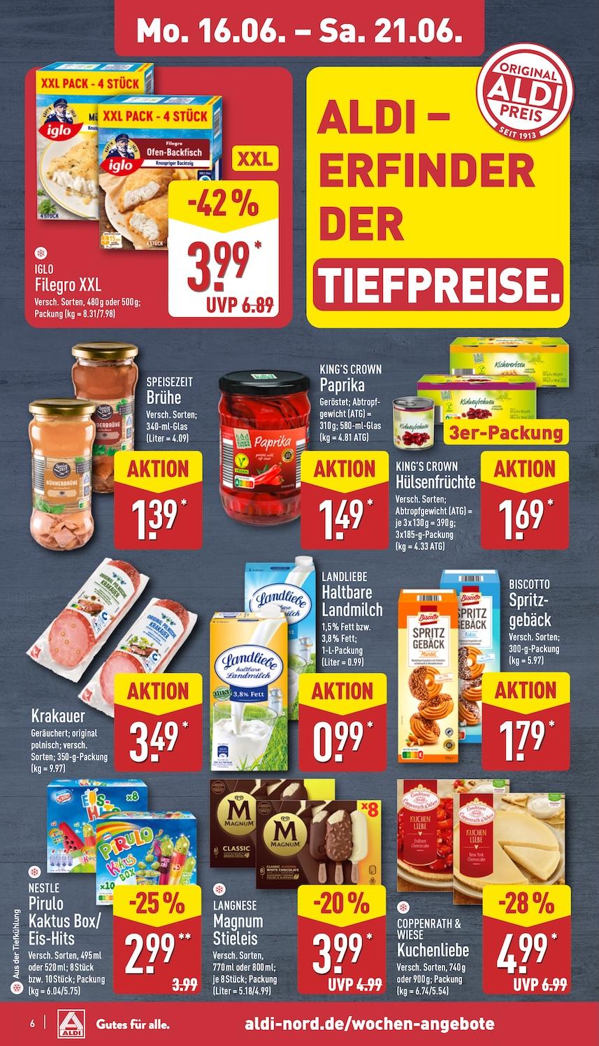 Aldi Aldi Nord Prospekt ab Montag Seite 6