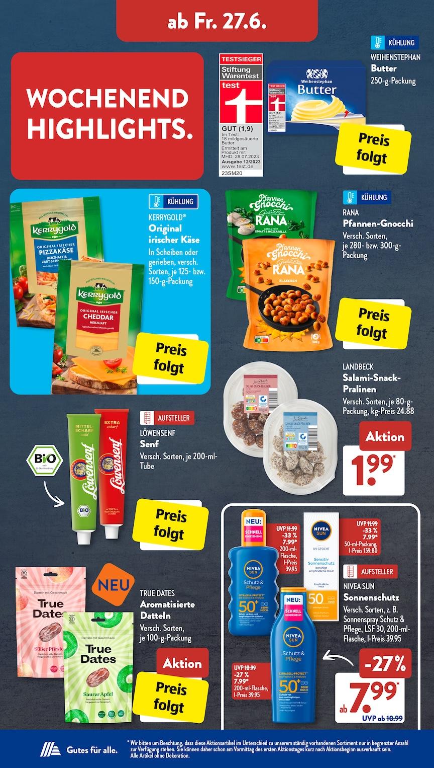 Aldi Aldi Süd Prospekt ab Montag Seite 14