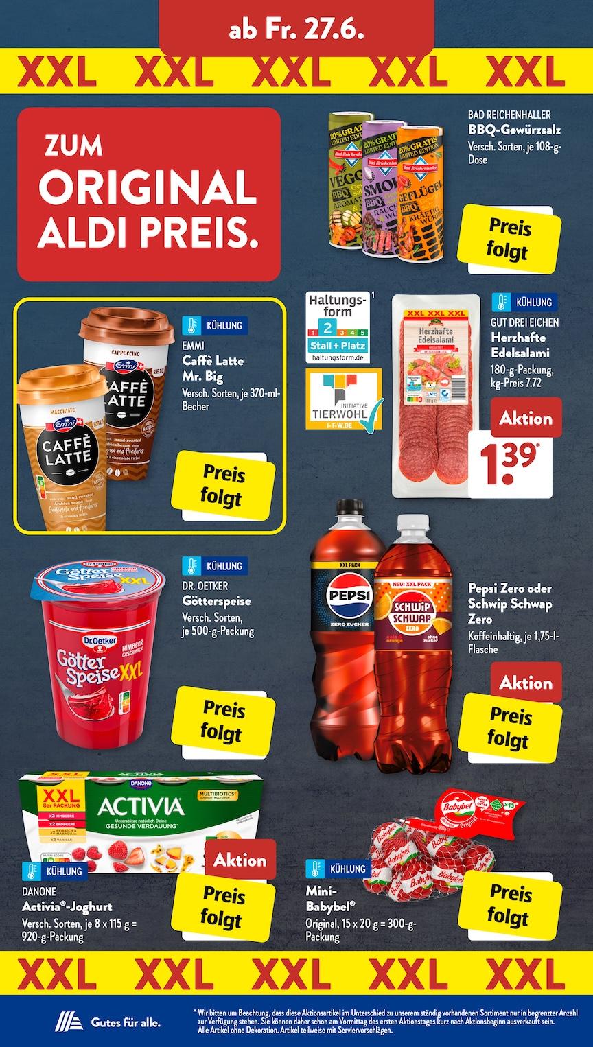Aldi Aldi Süd Prospekt ab Montag Seite 16
