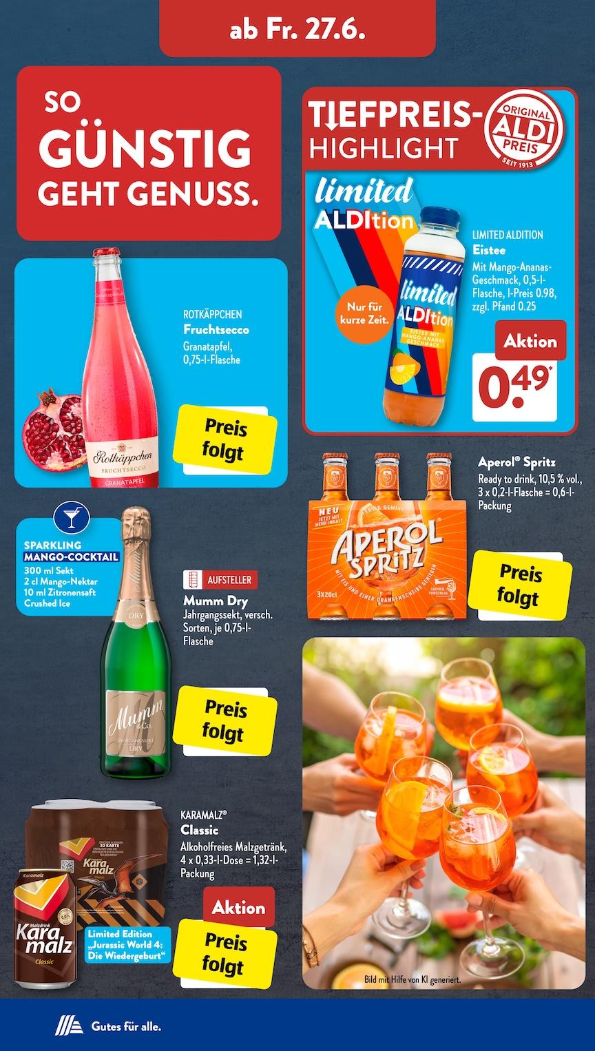 Aldi Aldi Süd Prospekt ab Montag Seite 18