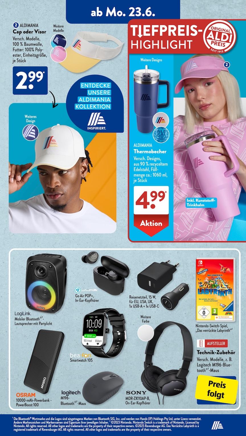 Aldi Aldi Süd Prospekt ab Montag Seite 3