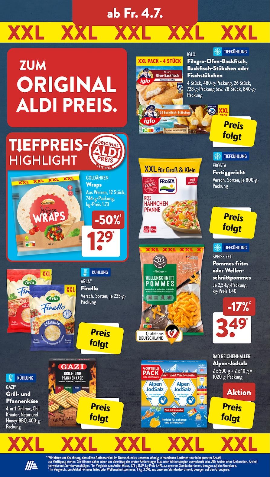 Aldi Aldi Süd Prospekt ab Montag Seite 17