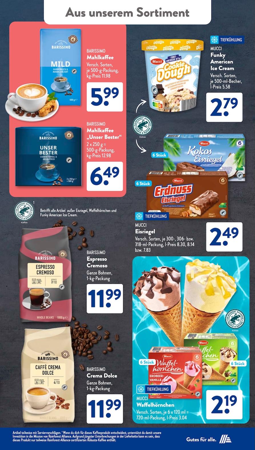 Aldi Aldi Süd Prospekt ab Montag Seite 23