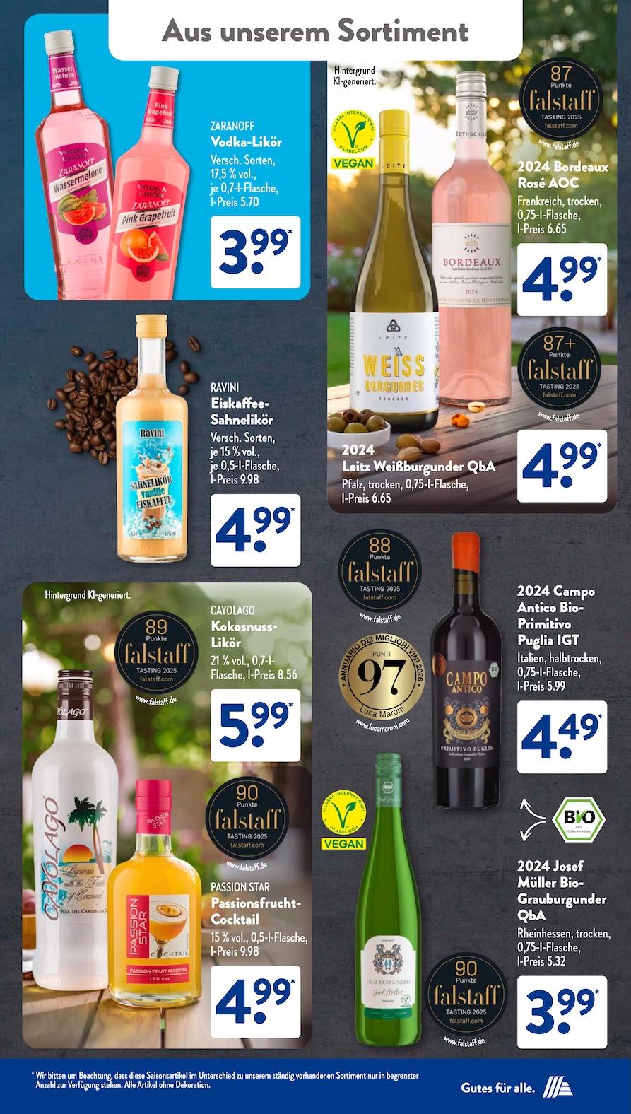 Aldi Aldi Süd Prospekt ab Montag Seite 25