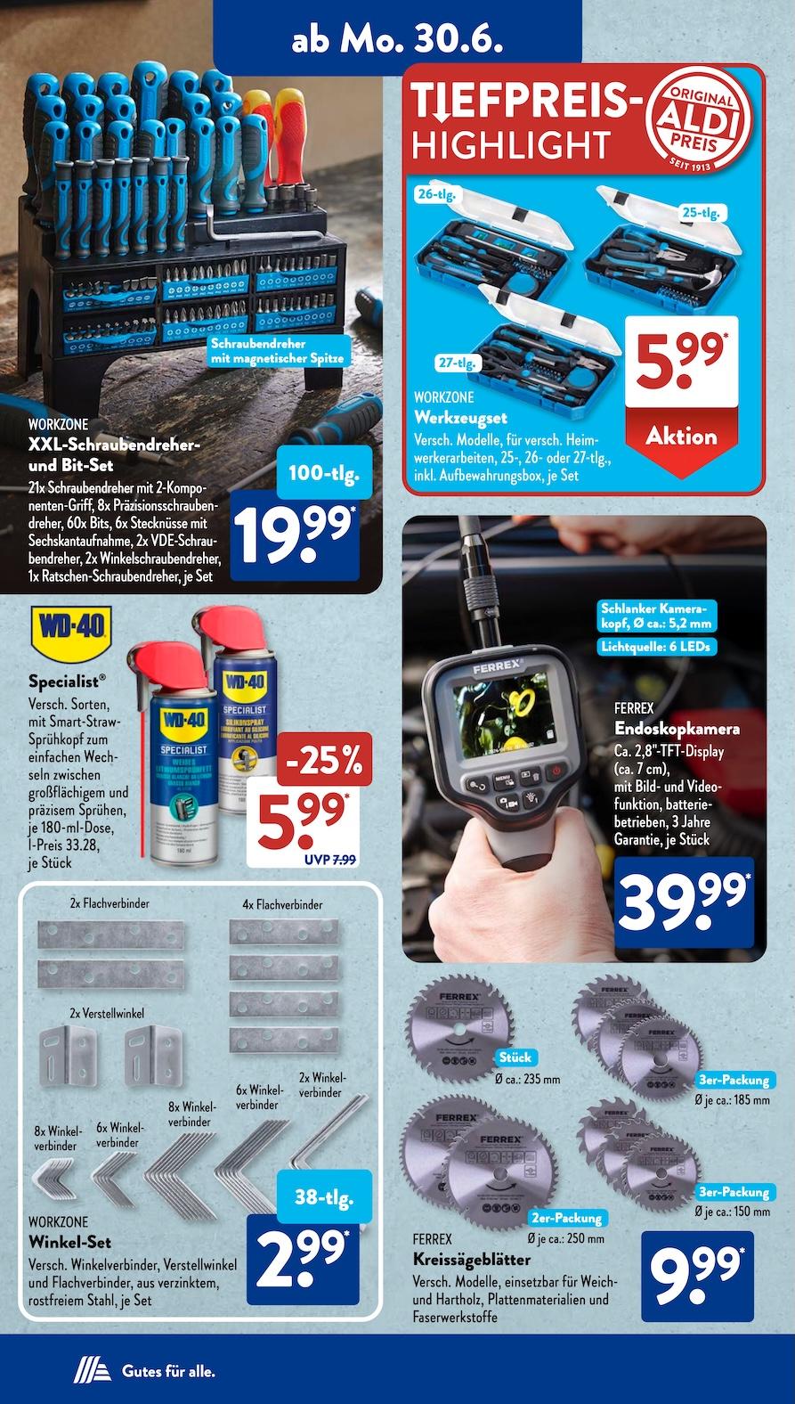 Aldi Aldi Süd Prospekt ab Montag Seite 3