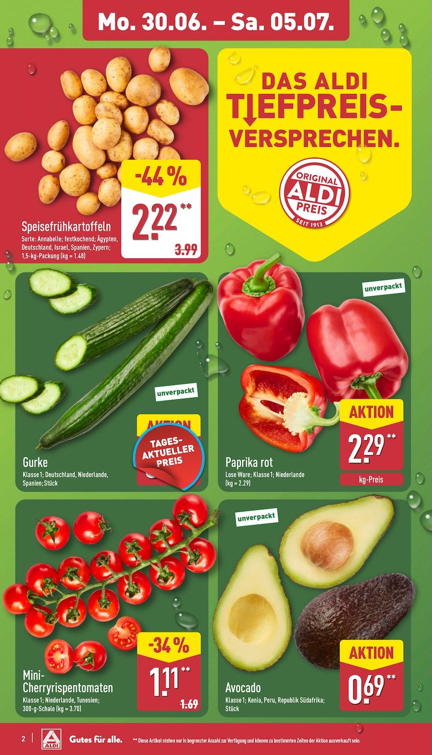 Aldi Aldi Nord Prospekt ab Montag Seite 2