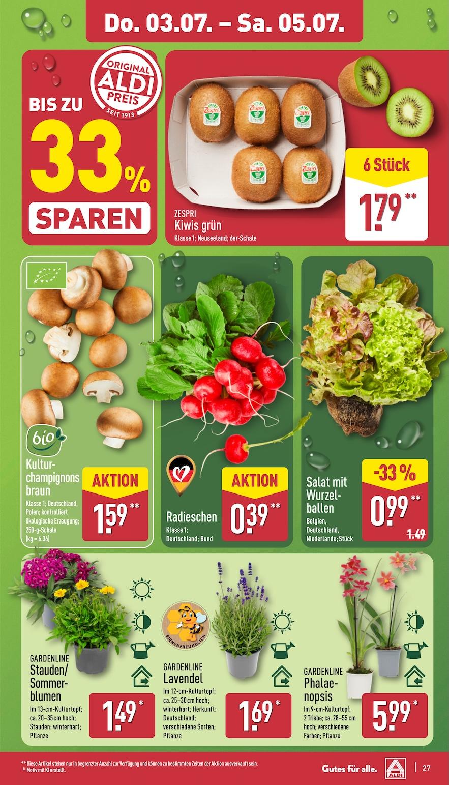 Aldi Aldi Nord Prospekt ab Montag Seite 27