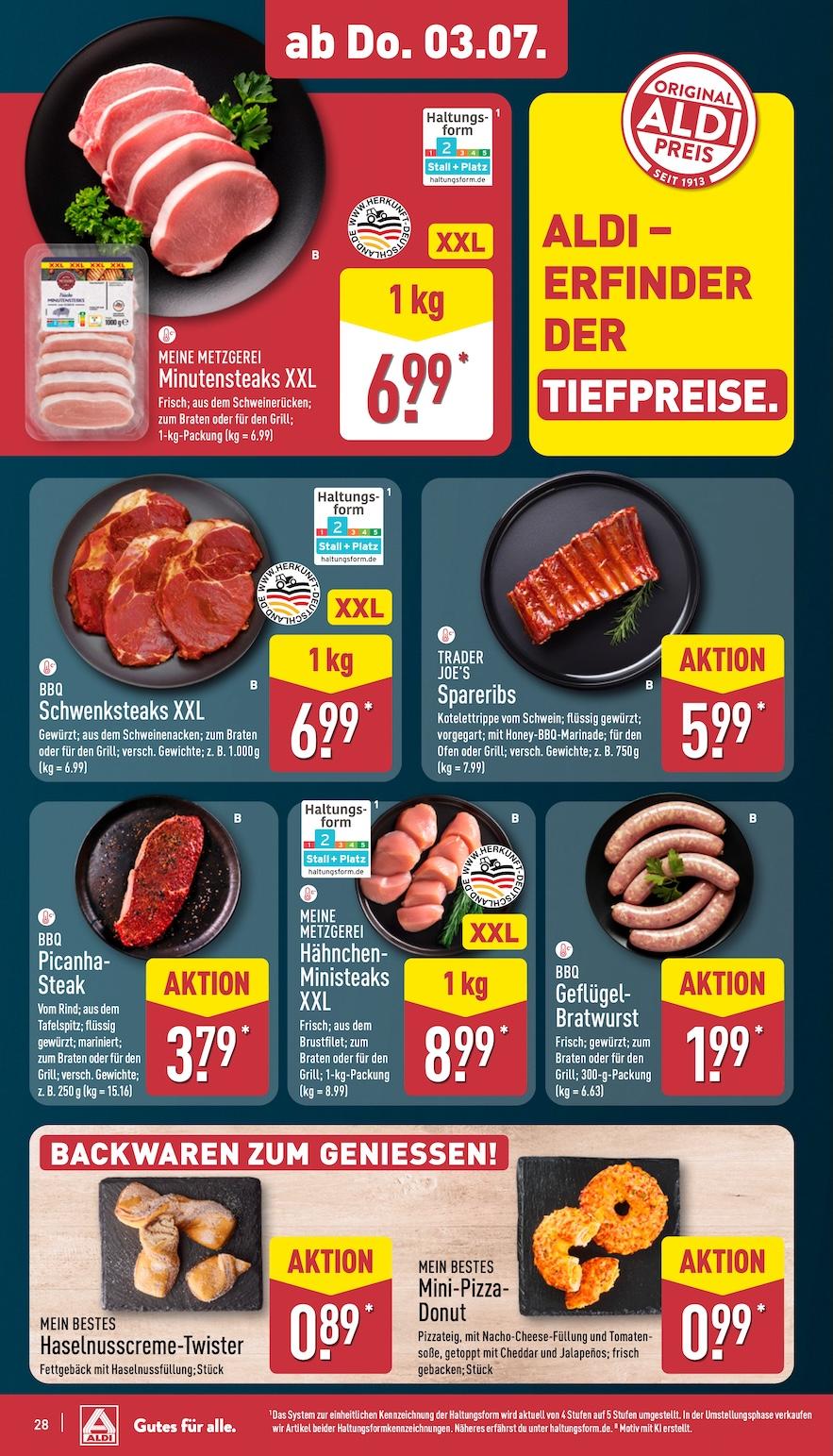 Aldi Aldi Nord Prospekt ab Montag Seite 28