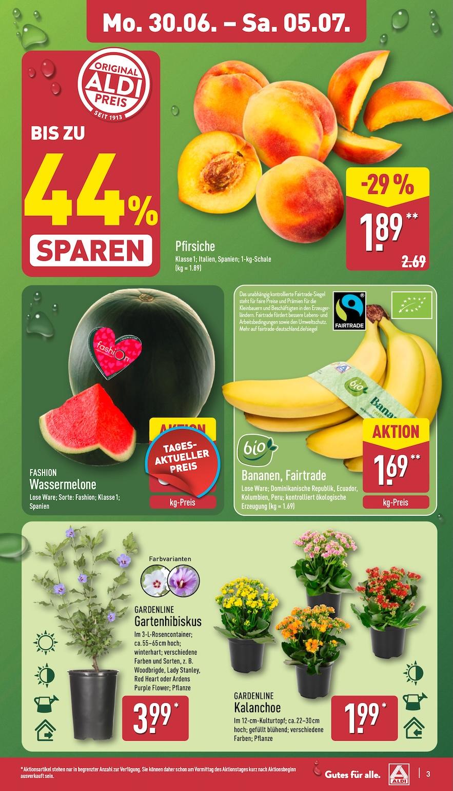 Aldi Aldi Nord Prospekt ab Montag Seite 3