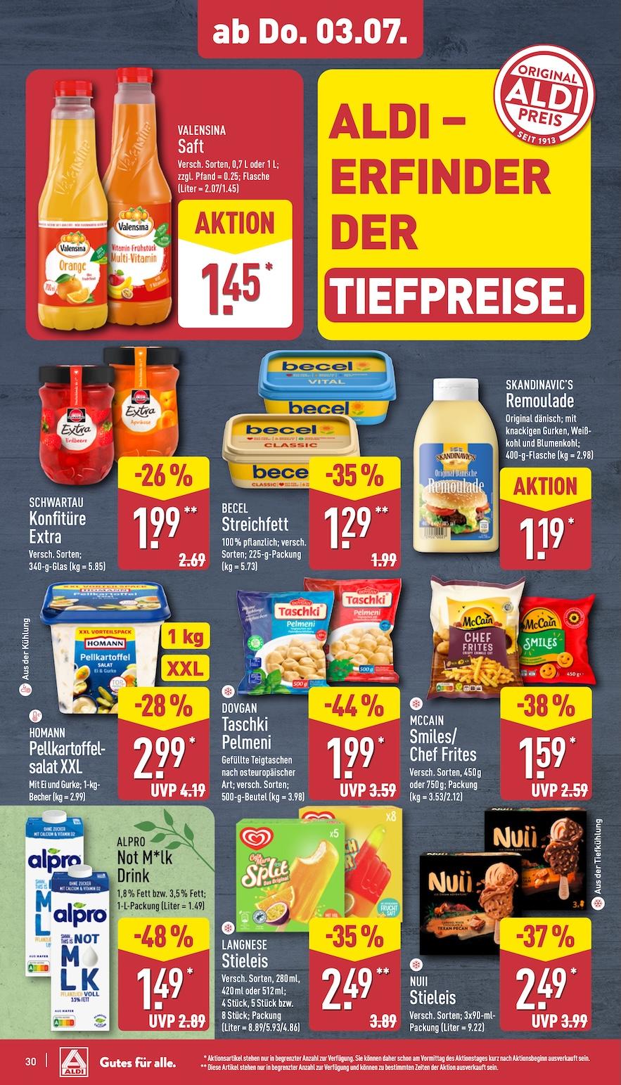 Aldi Aldi Nord Prospekt ab Montag Seite 30