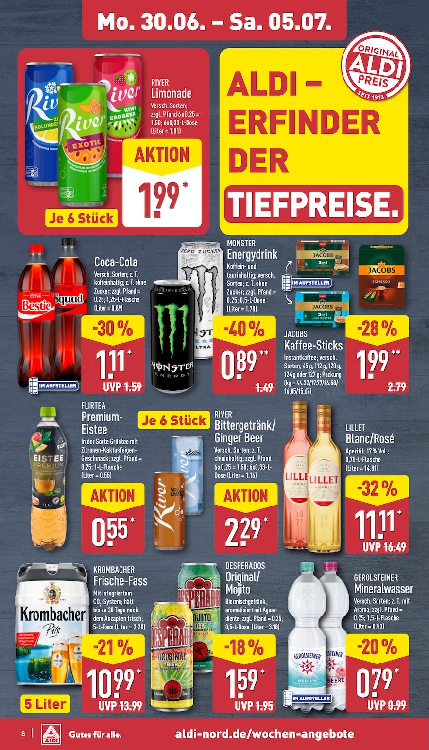 Aldi Aldi Nord Prospekt ab Montag Seite 8
