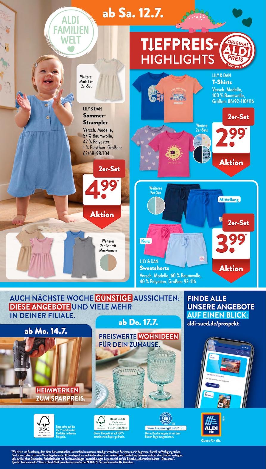 Aldi Aldi Süd Prospekt ab Montag Seite 20