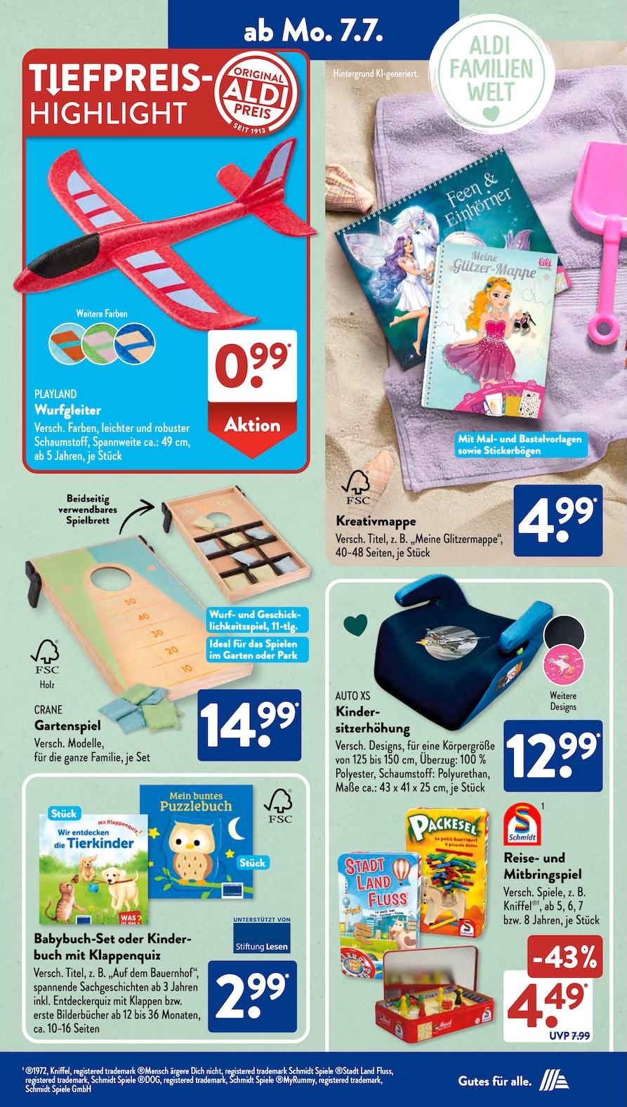 Aldi Aldi Süd Prospekt ab Montag Seite 7