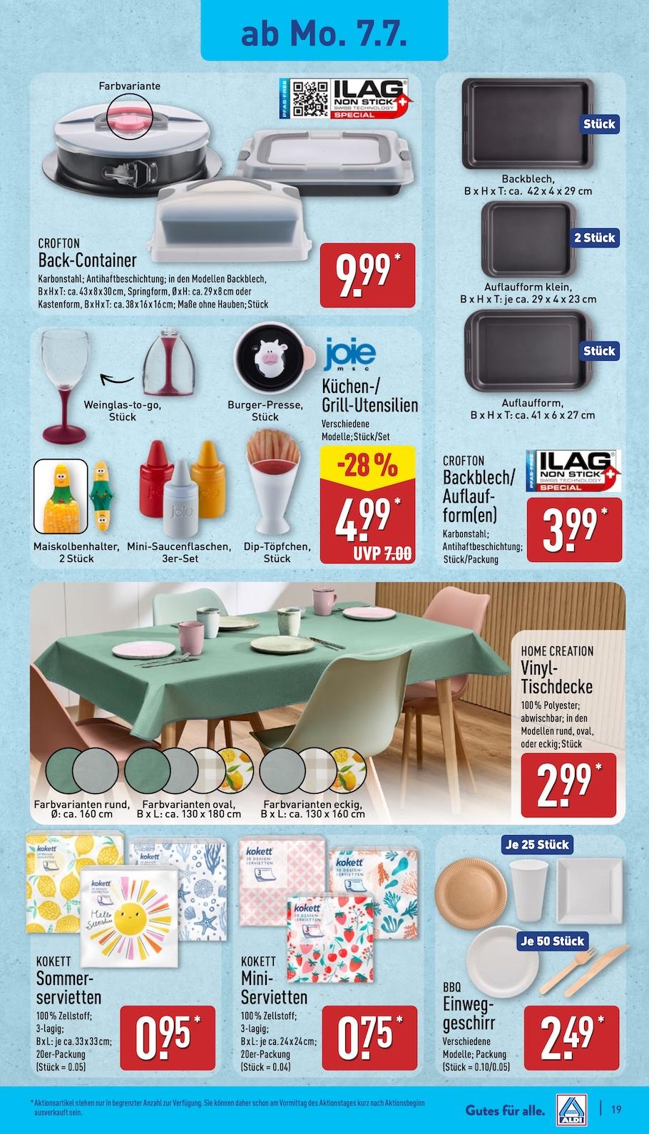 Aldi Aldi Nord Prospekt ab Montag Seite 19