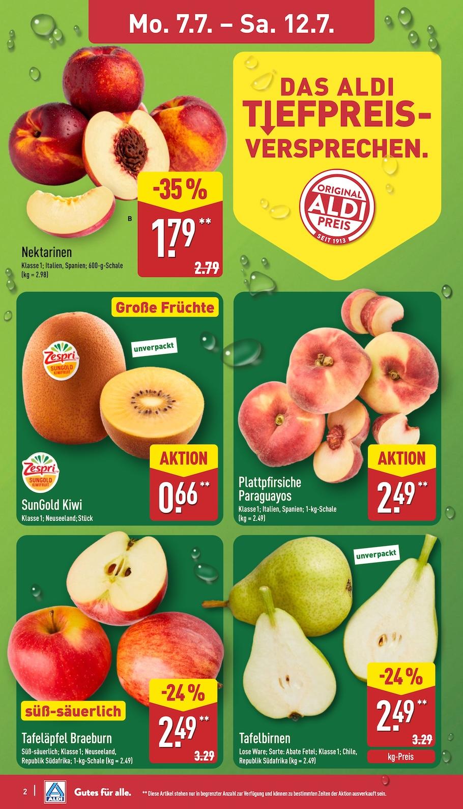 Aldi Aldi Nord Prospekt ab Montag Seite 2