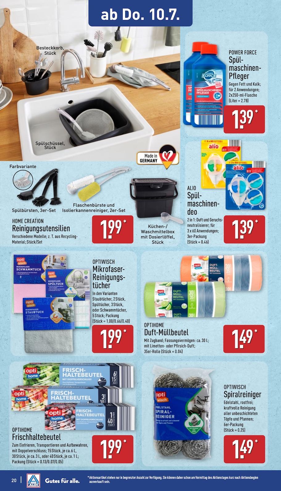 Aldi Aldi Nord Prospekt ab Montag Seite 20