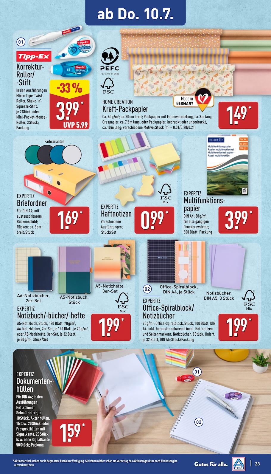 Aldi Aldi Nord Prospekt ab Montag Seite 23